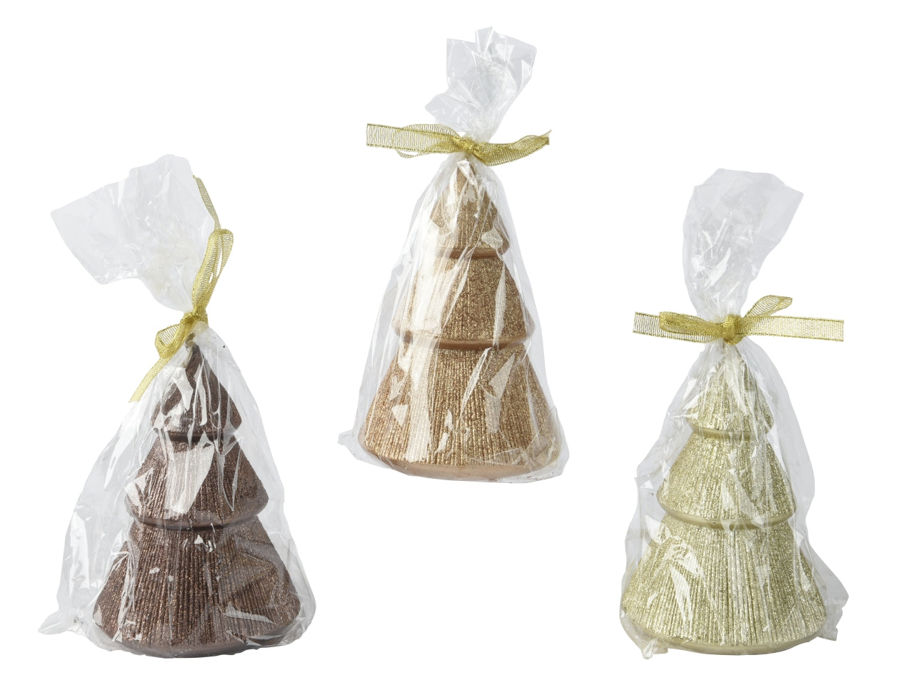 Candela albero 14cm colori assortiti