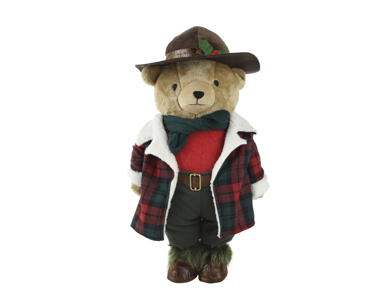 Orso in piedi 60cm con vestito