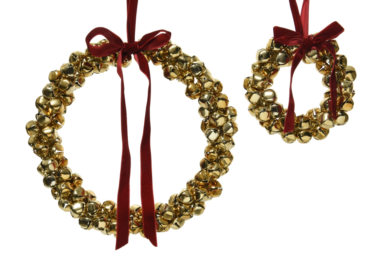 Dietroporta campanelle 25cm 2 pezzi oro