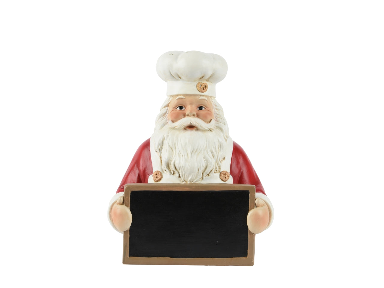 Babbo natale con lavagna 16x23,5xh.29,5cm