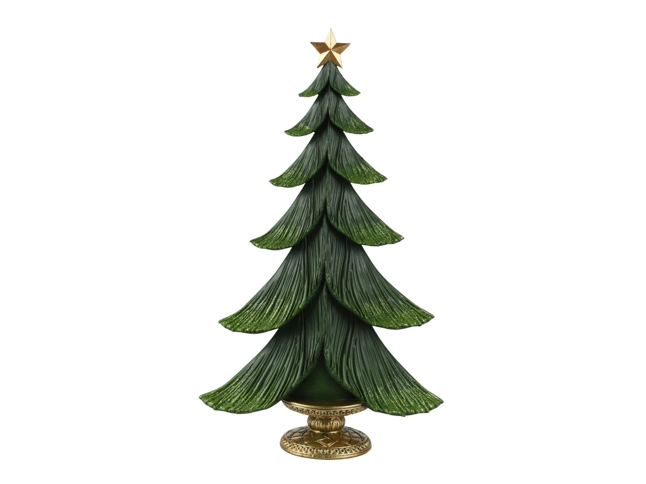 Albero 48cm in resina verde