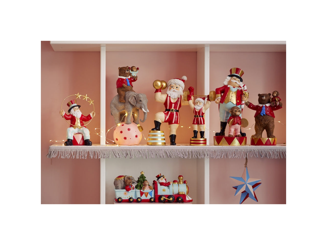 Babbo natale forzuto 140cm