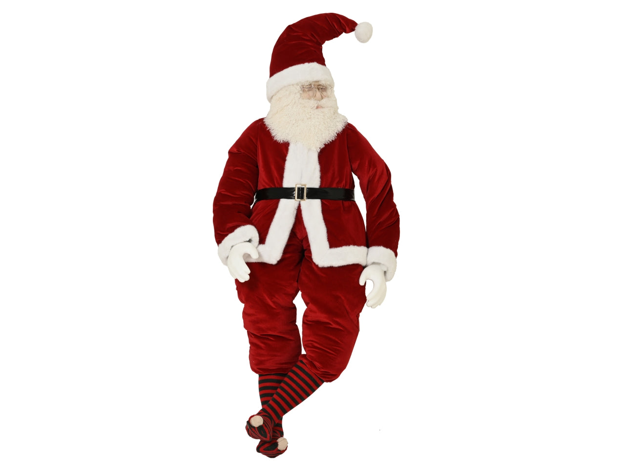 Babbo natale 160cm rosso