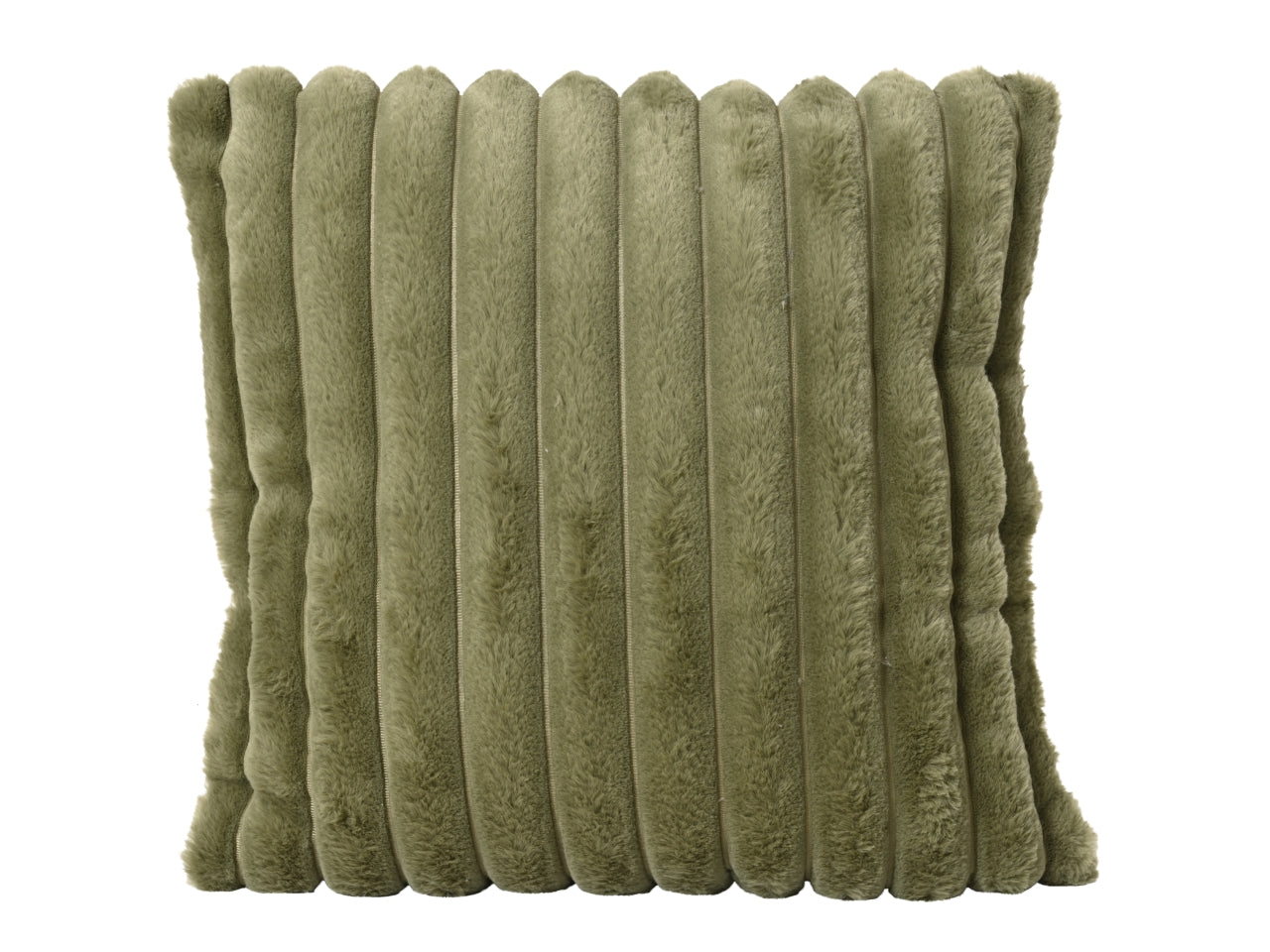 Cuscino 45x45cm a righe verde