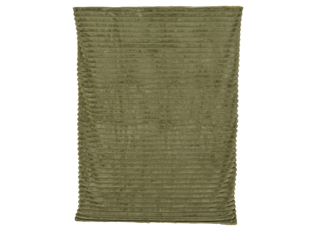 Coperta 170x130cm a righe verde