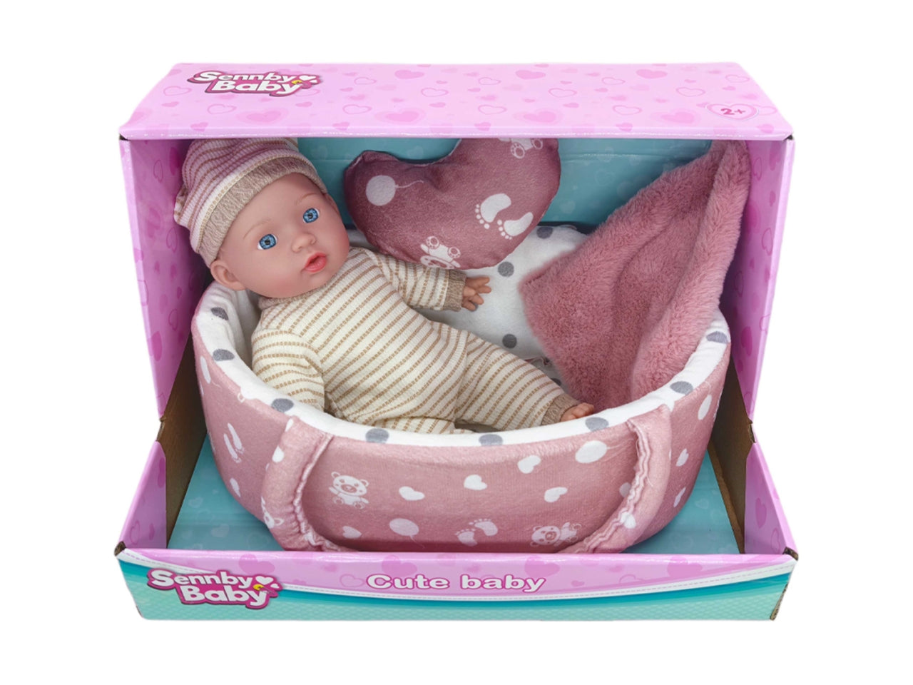 BebÃ¨ 25cm con Porta Enfant deluxe