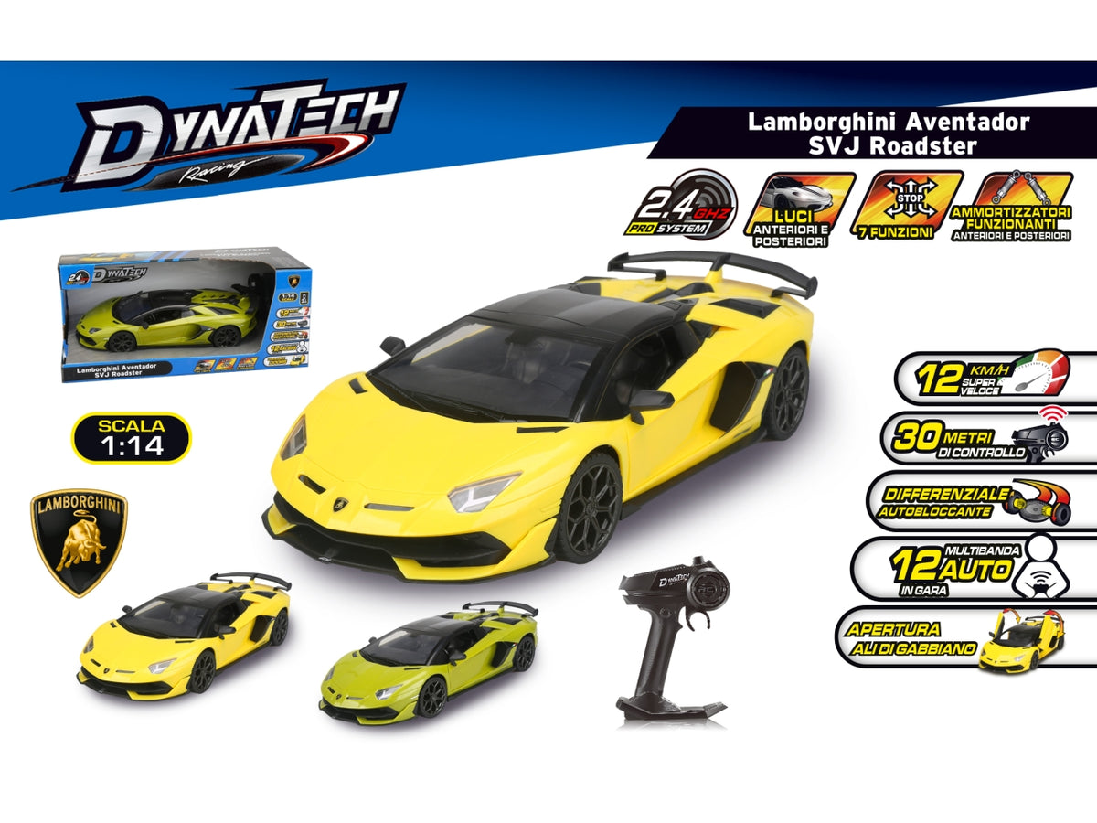 Lamborghini Aventador SVJ Radiocomadata 1:14 e Pack