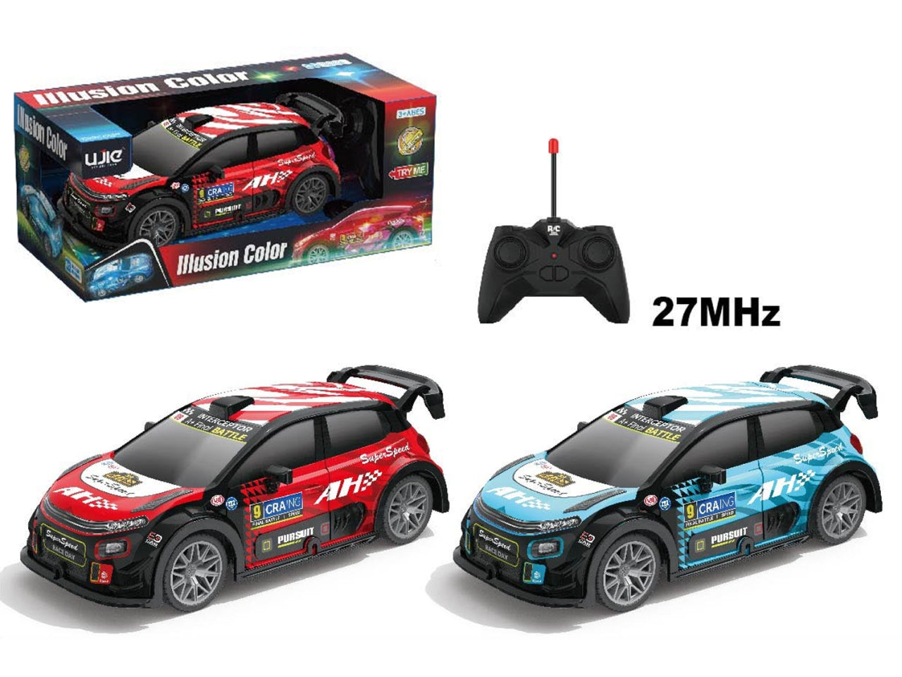 Auto Rally Radiocomandata Effetti di Luce