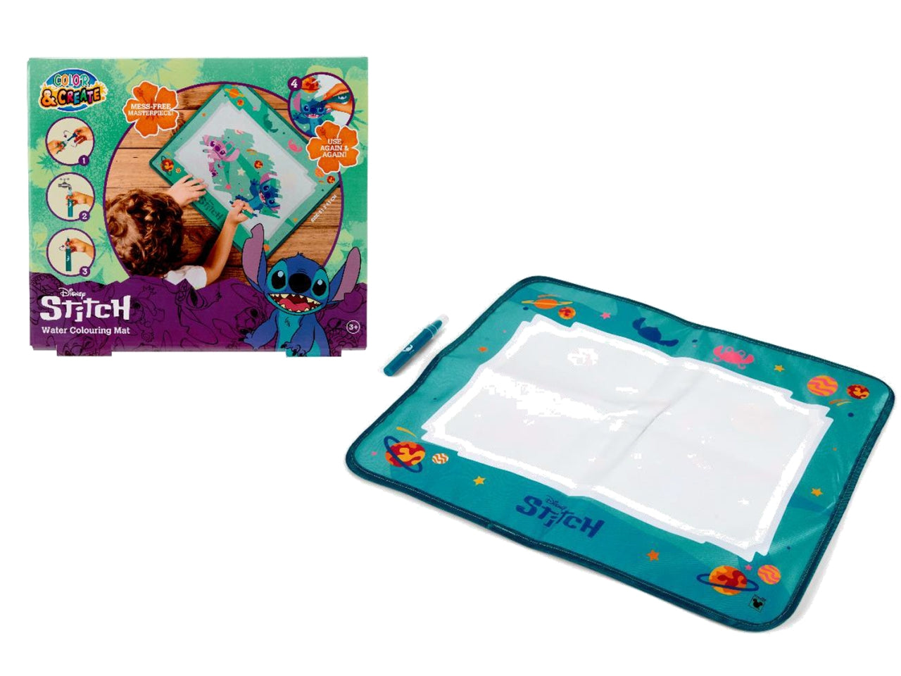 Stitch Tappeto Coloring ad Acqua