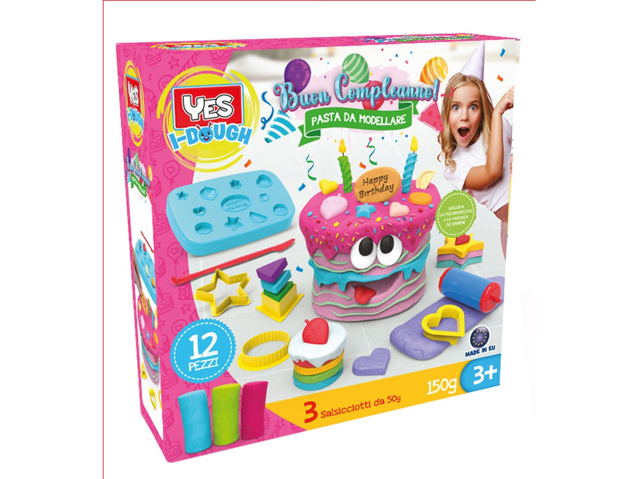 Pasta Set Buon Compleanno set da 10pz