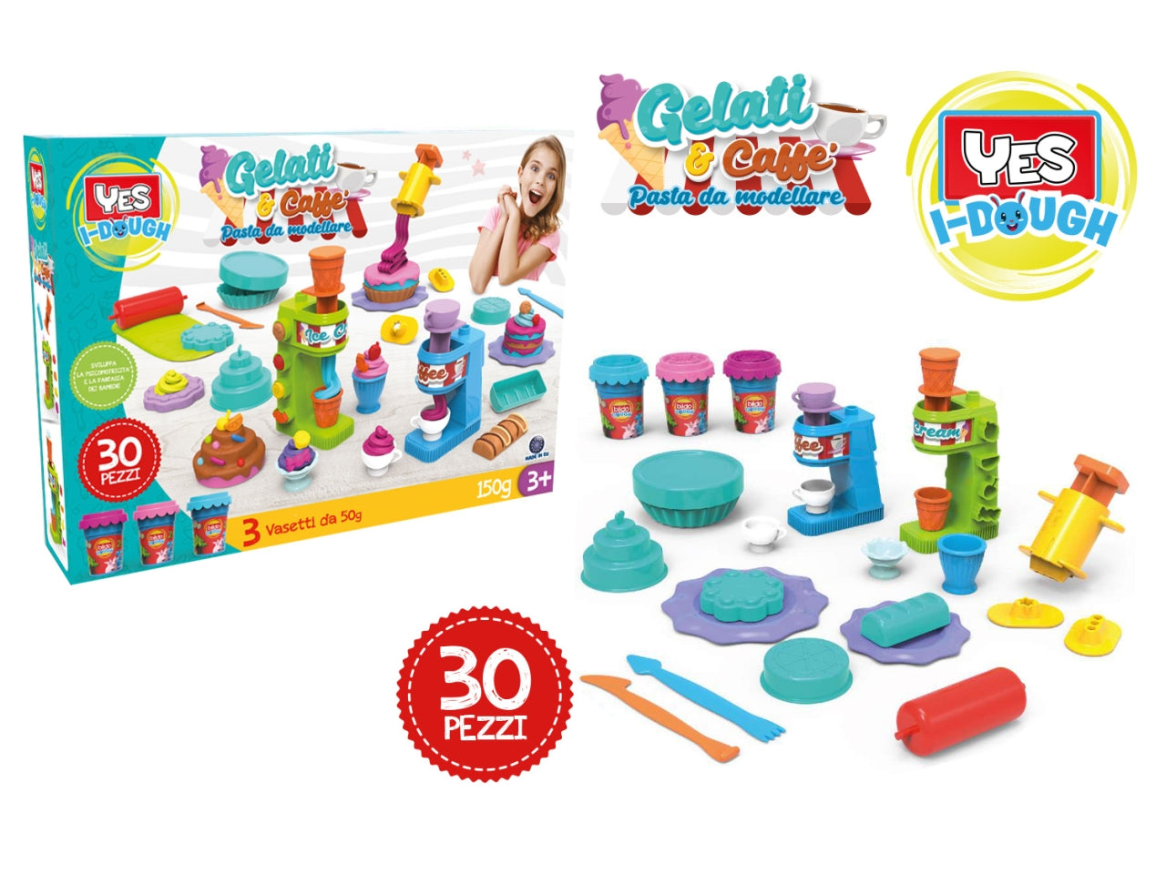 Pasta Gelati e CaffÃ¨ set da 30pz