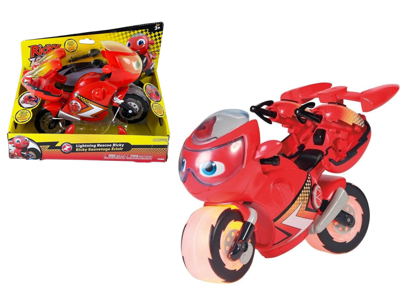 Ricky Zoom Moto con luci e suoni