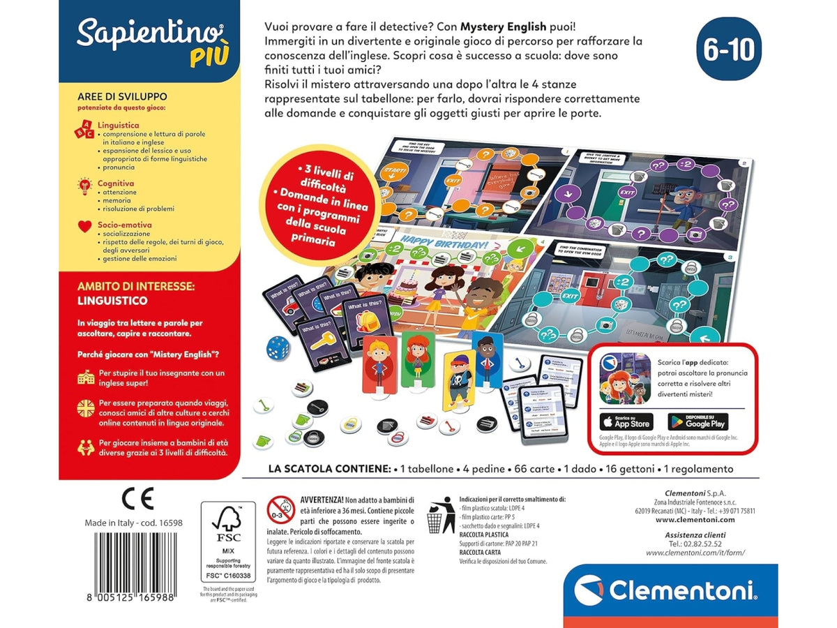 Sapientino piÃ¹ my stery english smart