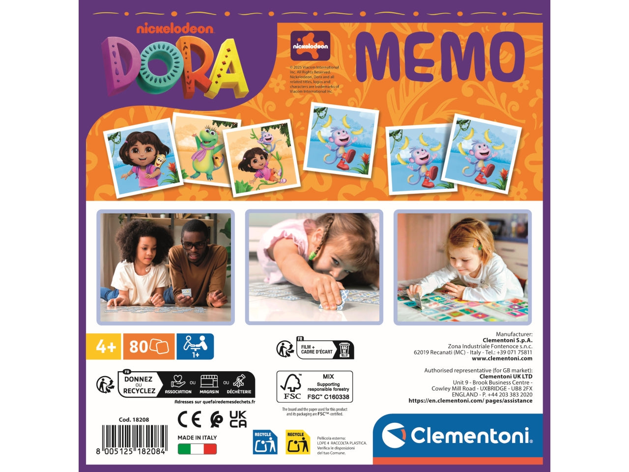 Memo games dora theexplorer