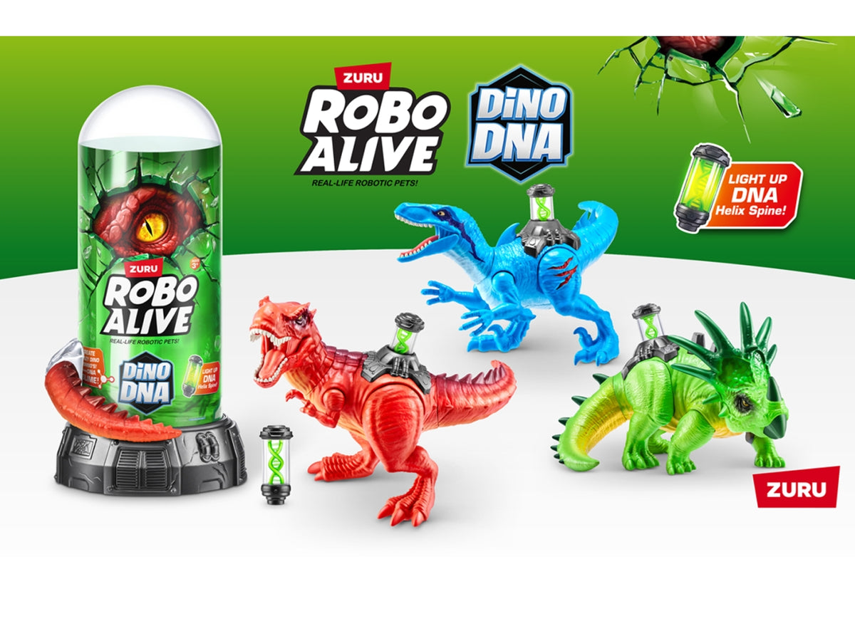 Robo alive dino dna lab