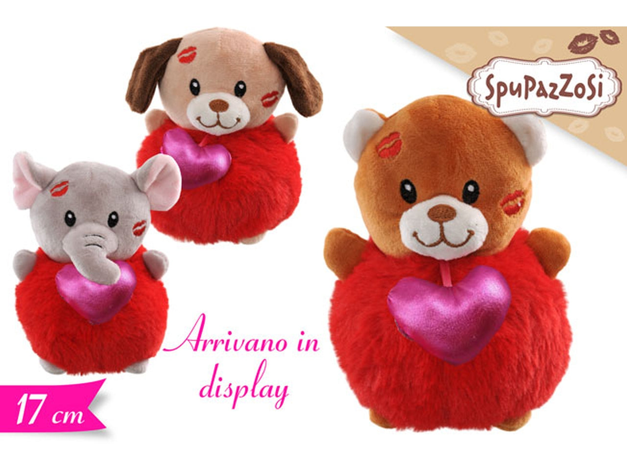 Animale con cuore - disponibile in modelli assortiti