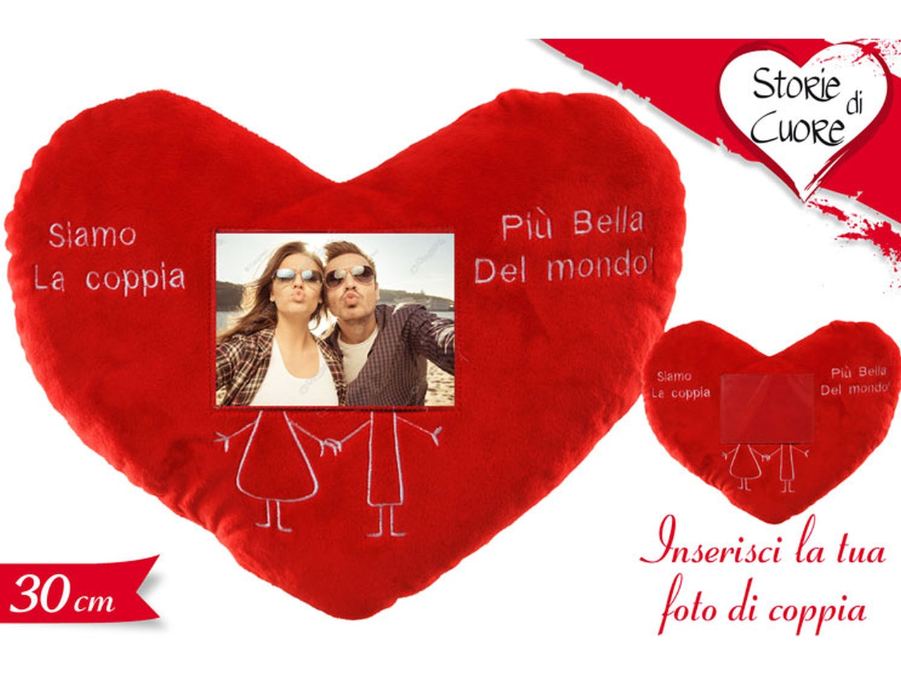 Cuore con porta foto