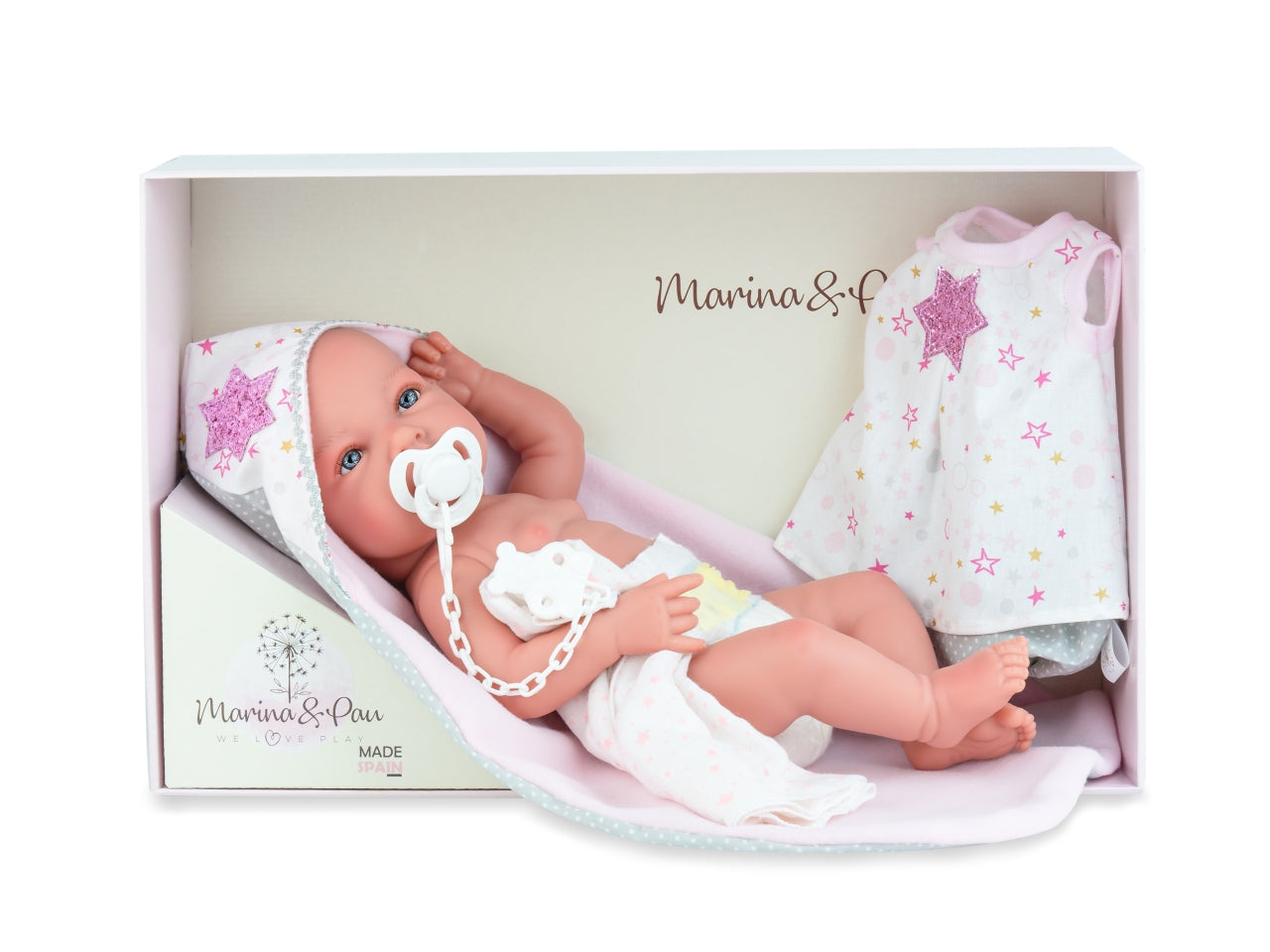 Bambola Ane Baby Trousseau Estuche