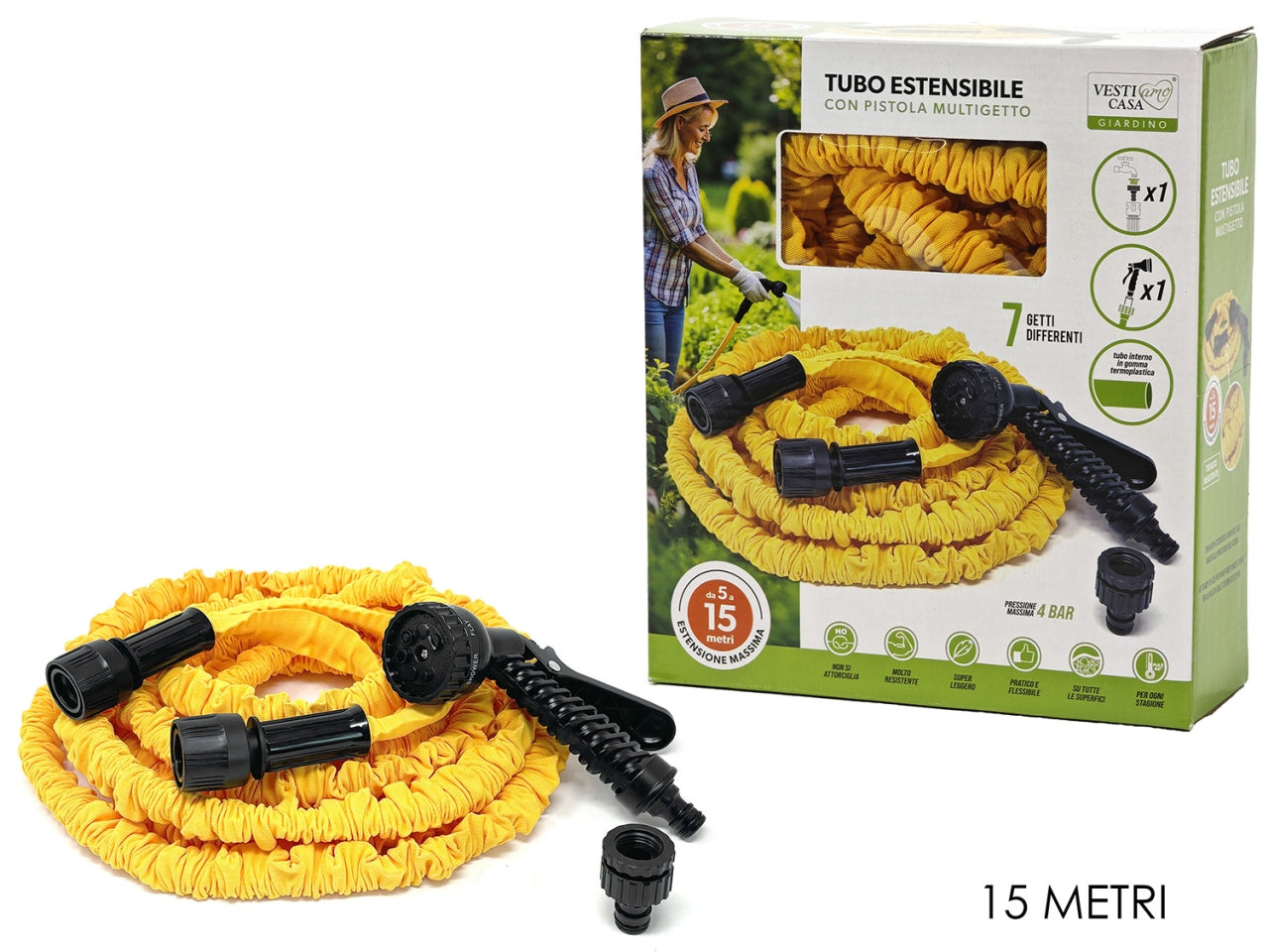 Tubo estensibile 5 MT/15 MT