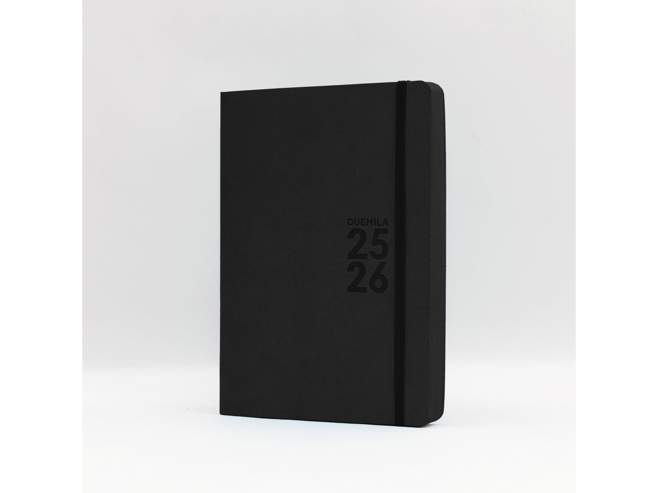 Agenda 2025/2026 16 mesi giornaliera15x21cm monobloc con elastico nero