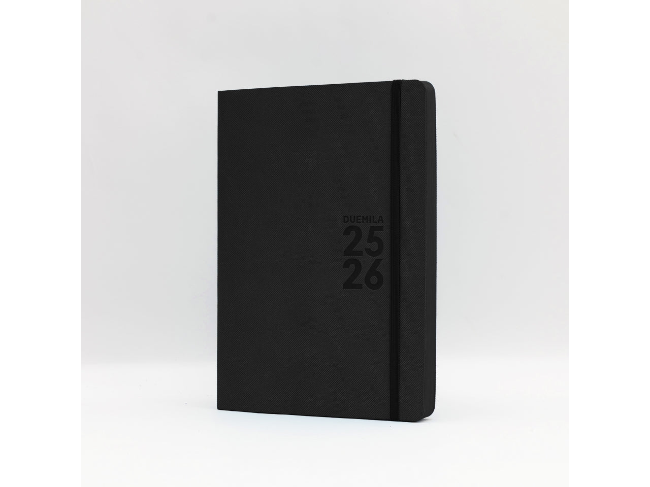 Agenda 2025/2026 16 mesi settimanale 15x21cm monobloc con elastico nero