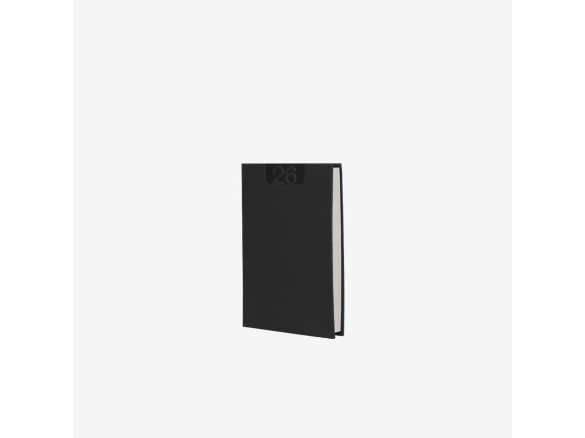 Agenda delta 2026 bigiornaliera 7x10cm nero $
