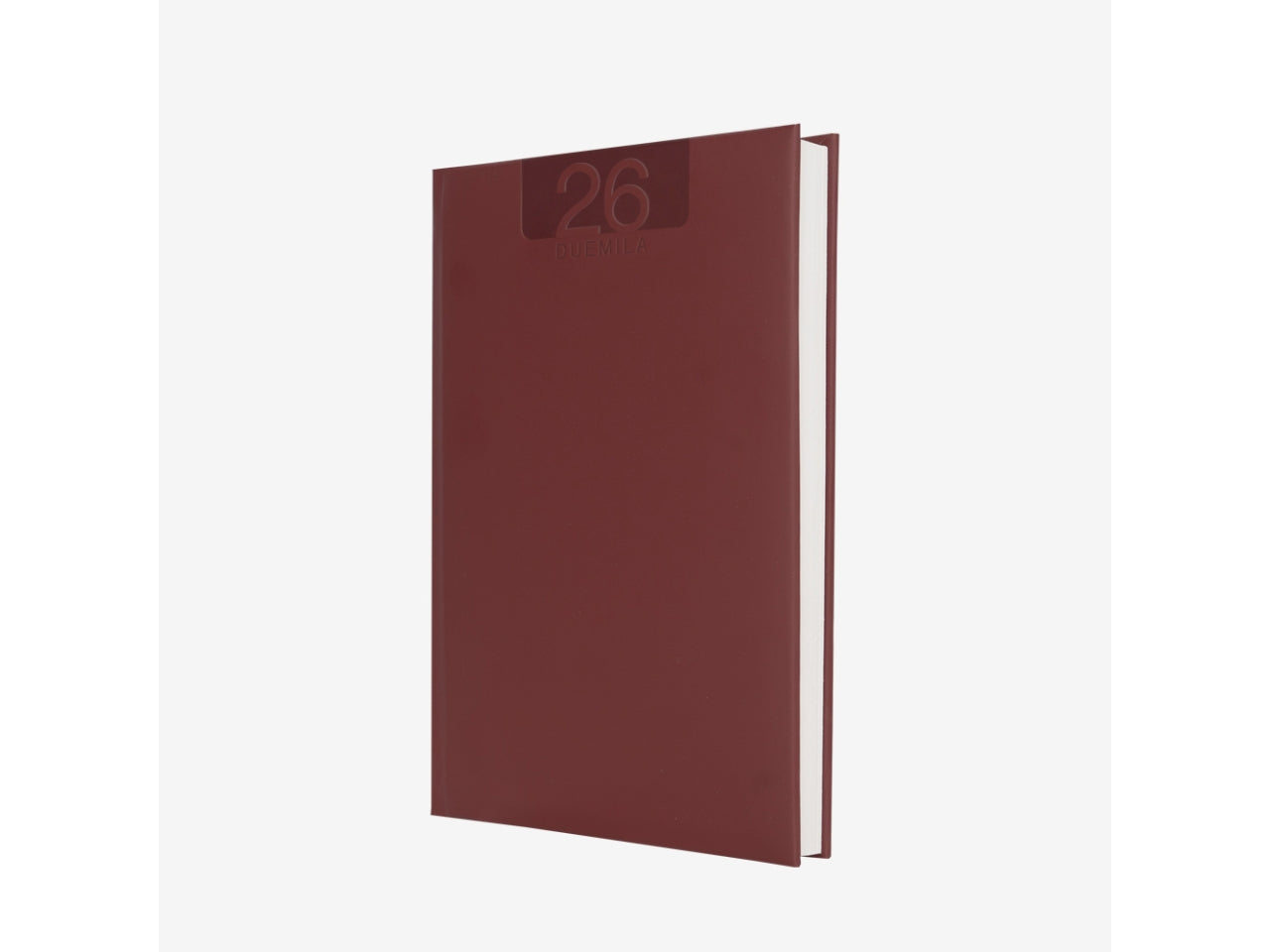 Agenda delta 2026 giornaliera 15x21cm bordeaux $