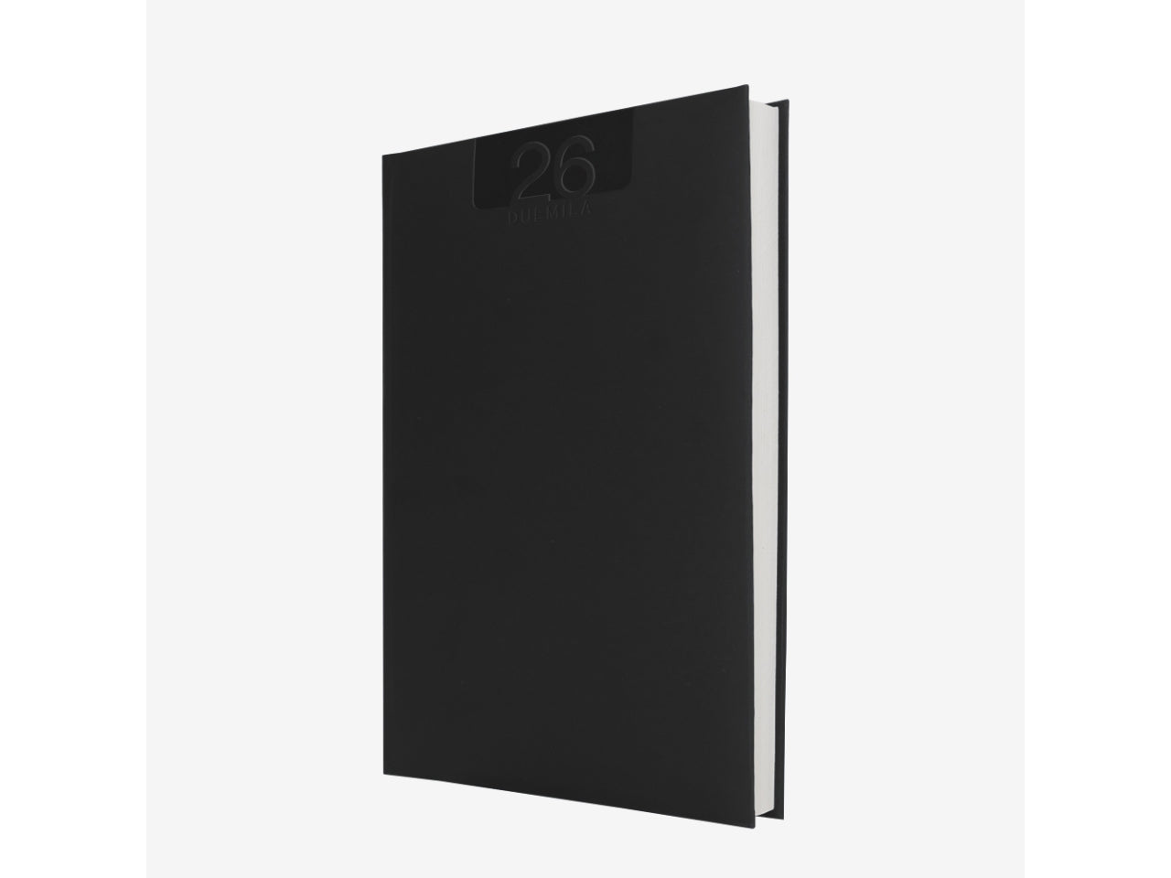 Agenda delta 2026 sabato e domenica separati 17x24cm nero $