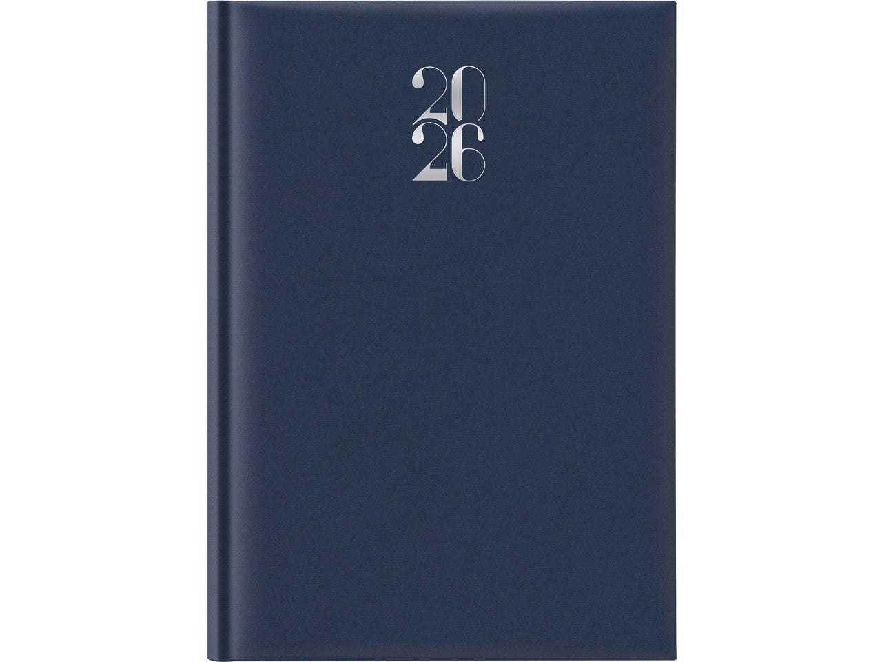 Agenda 2026 21x29,7cm giornaliera gommata nera
