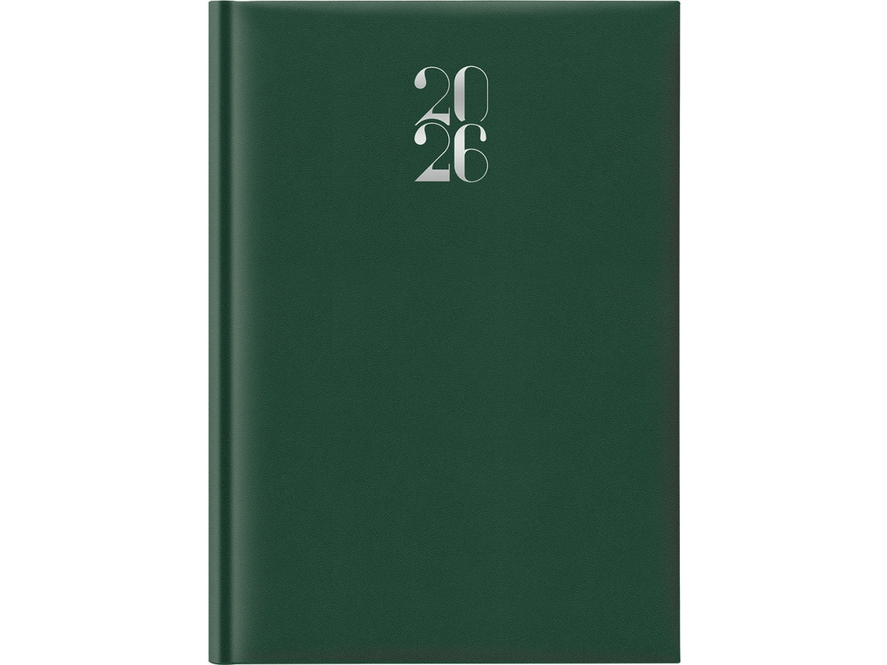 Agenda 2026 21x29,7cm giornaliera gommata blu