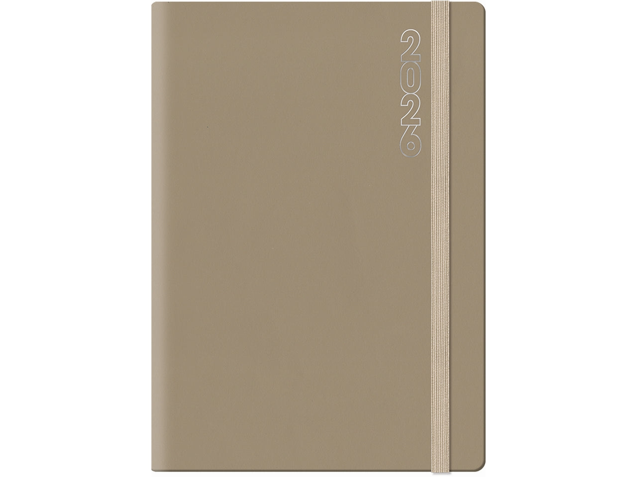 Agenda dynamic 2026 14,5x20,5cm giornaliera nocciola