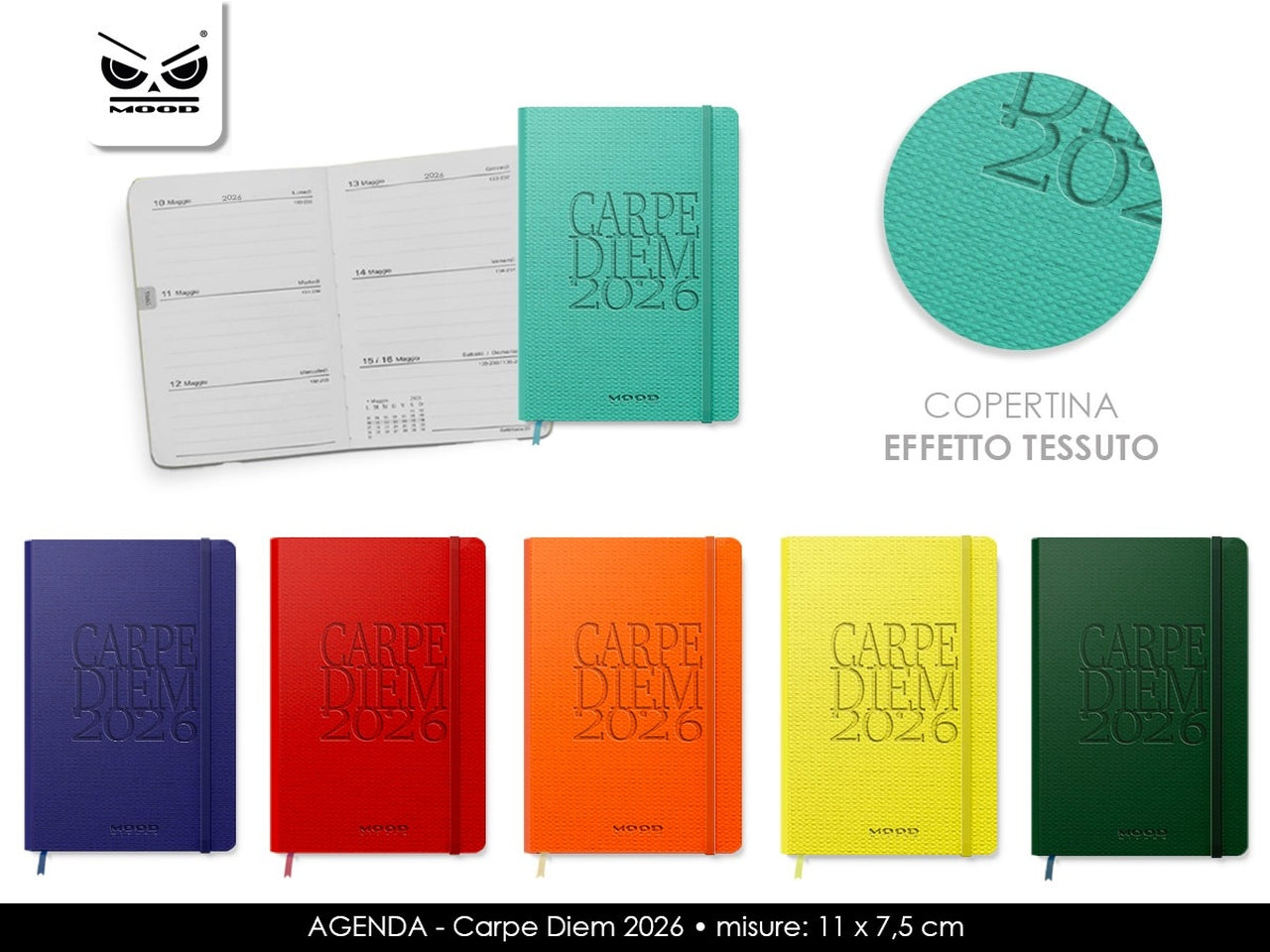 AGENDA CARPE DIEM 2026 MIS. S CB062 CB062