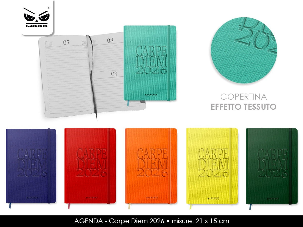 AGENDA CARPE DIEM 2026 MIS. XL SE CB071 CB071 $