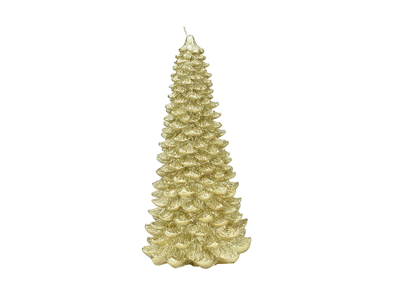 Candela albero 31cm oro