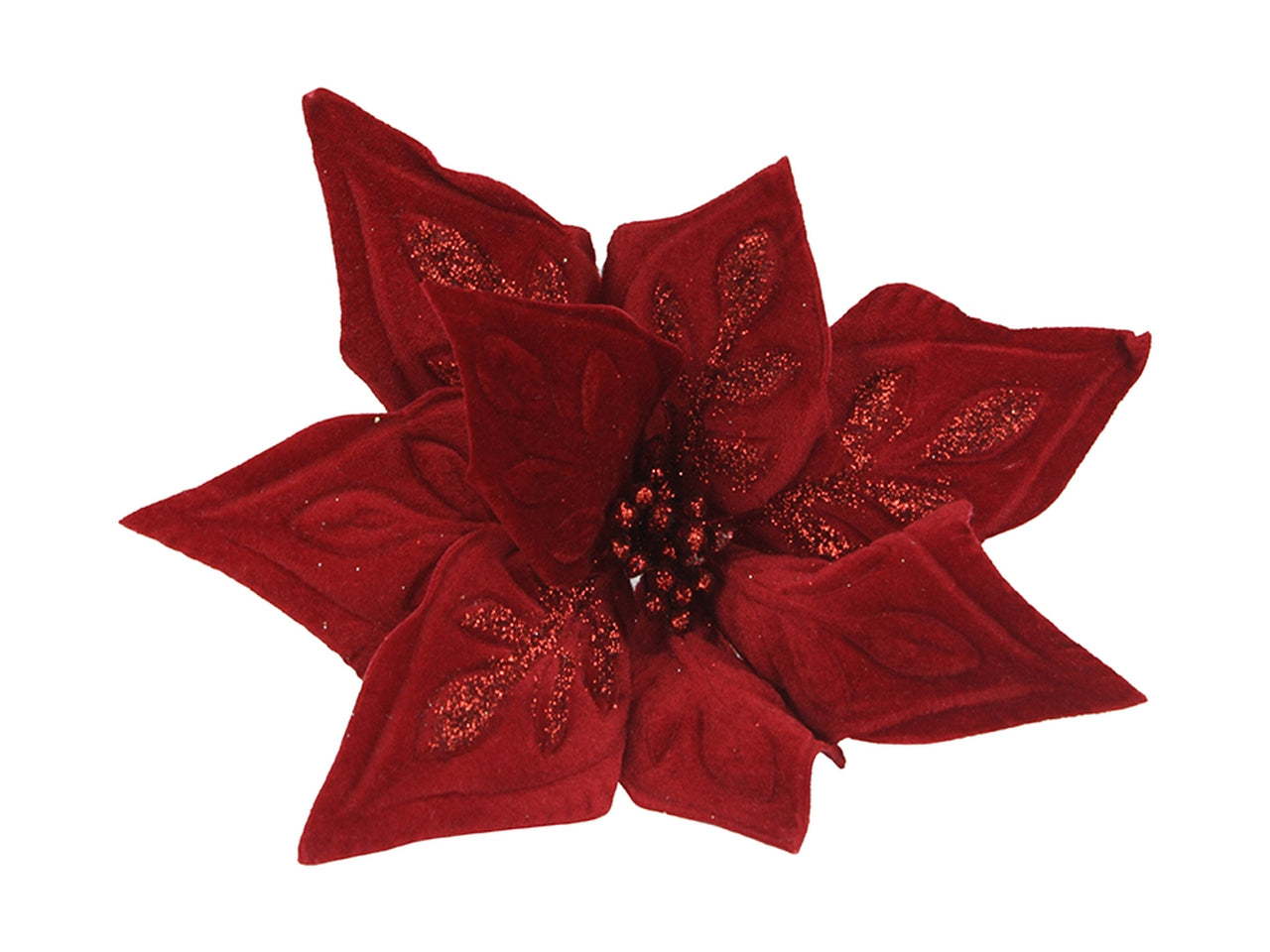 Pick fiore con 8 petali rosso