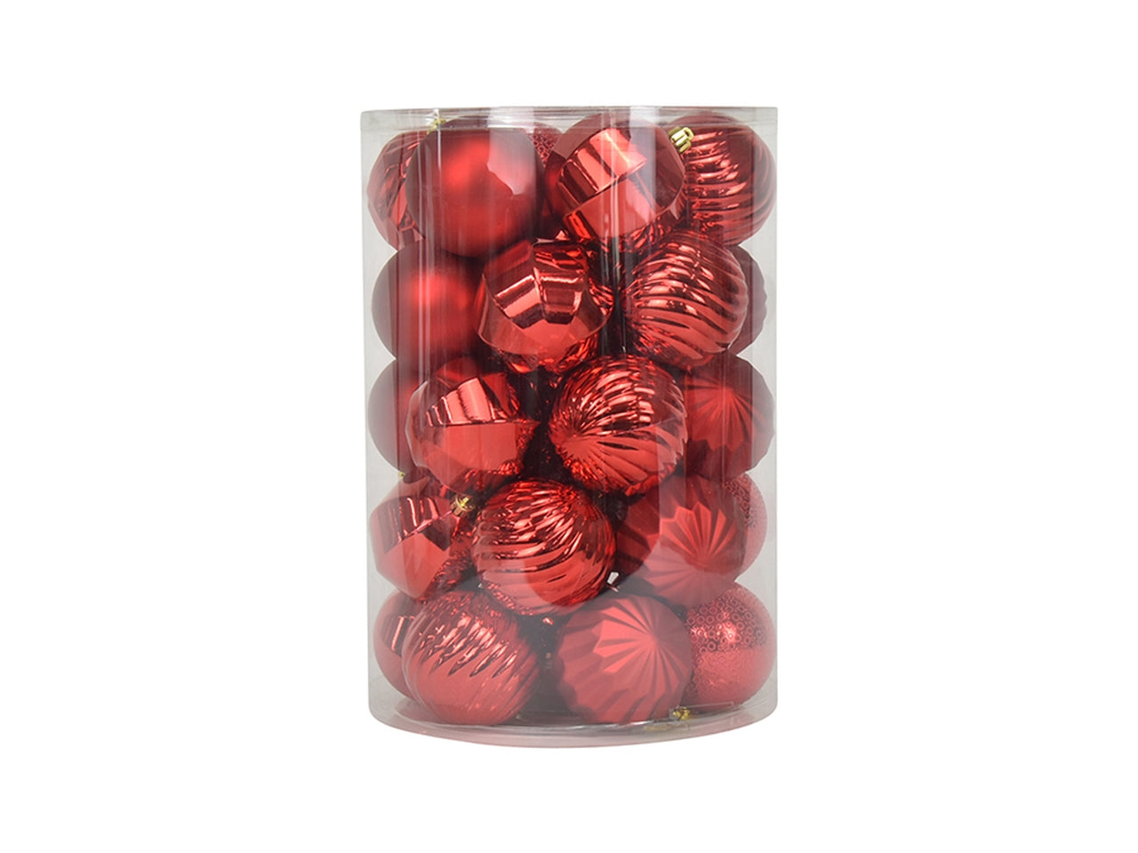 Palla 8cm in confezione da 34 pezzi rosso