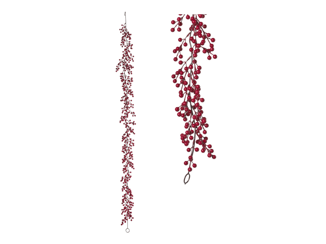 Ghirlanda bacche 180cm 253 rosso