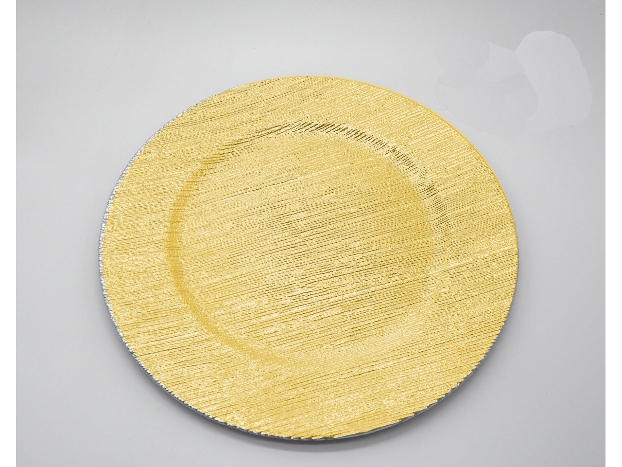 Sottopiatto 33cm satinato oro