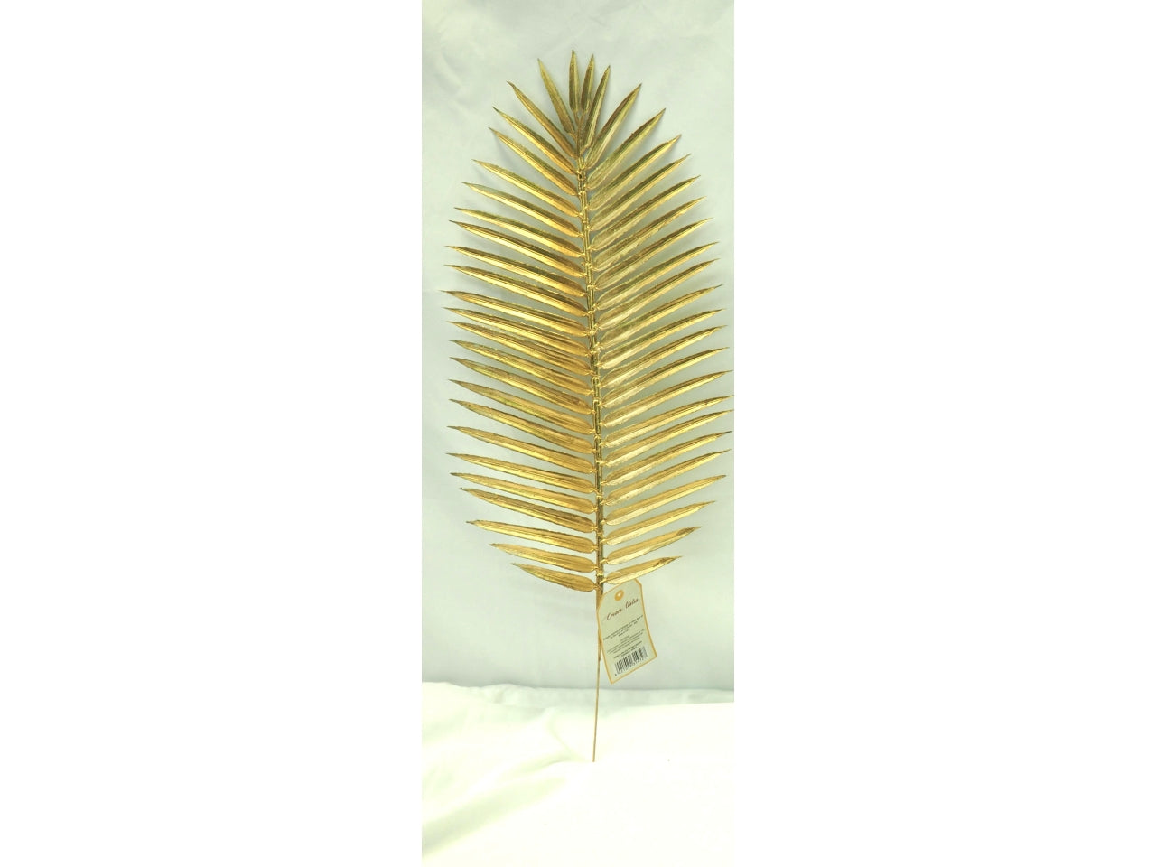 Foglia felce oro metallizzata