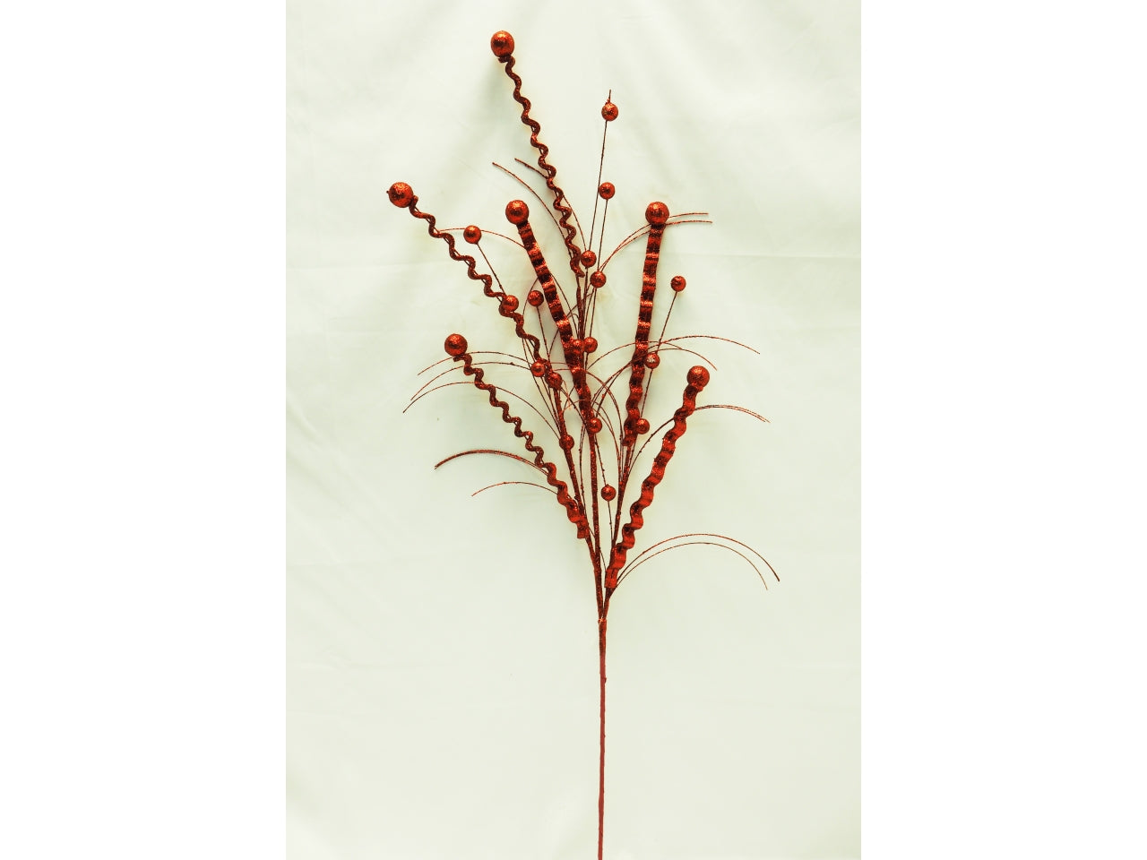 Ramo 84cm rosso lucente