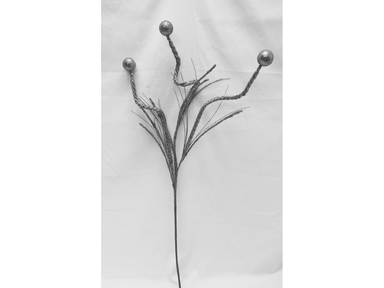 Ramo 94cm argento lucente