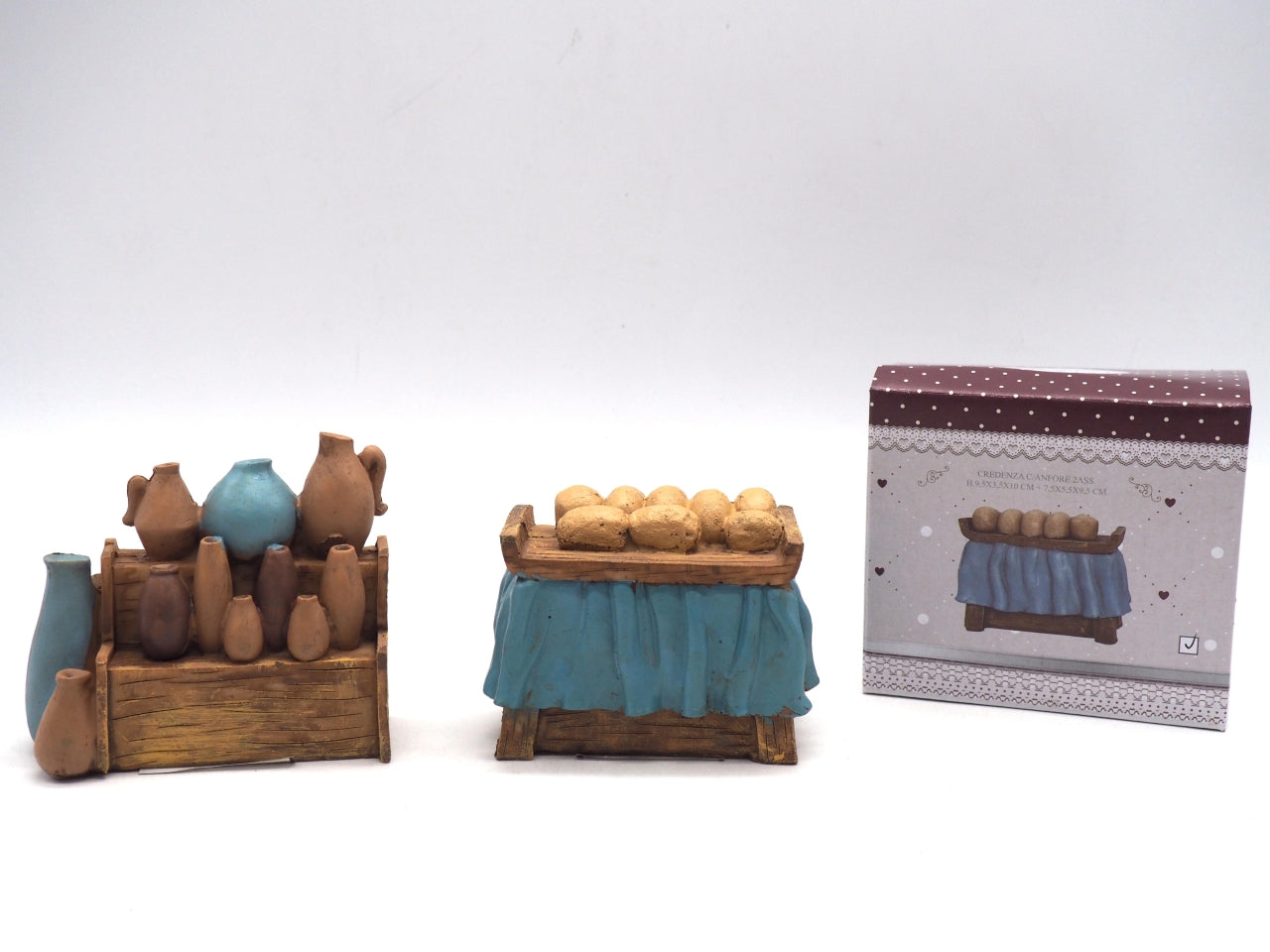 Accessorio credenza con anfore 2 modelli assortiti