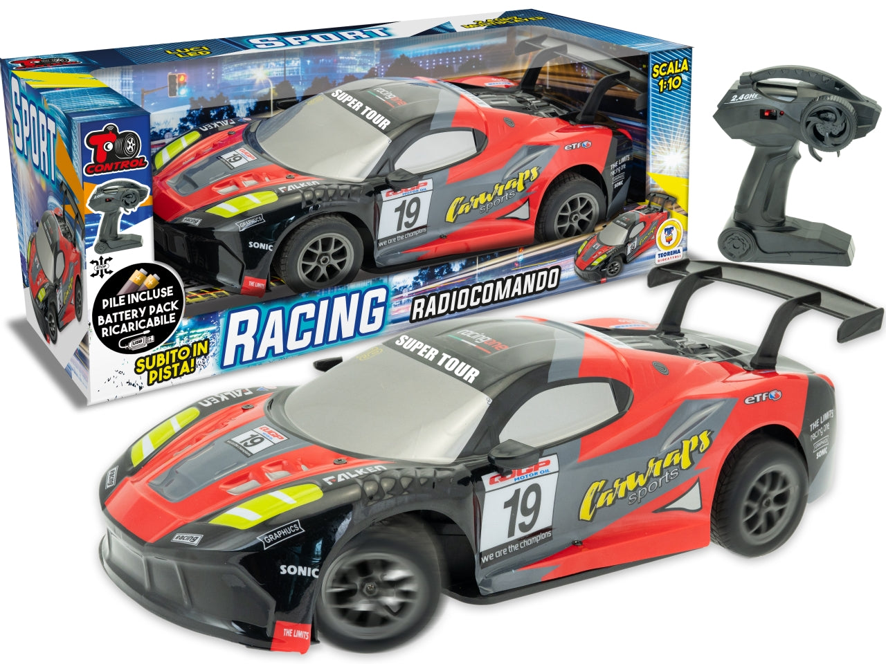 T control sport car radiocomandata