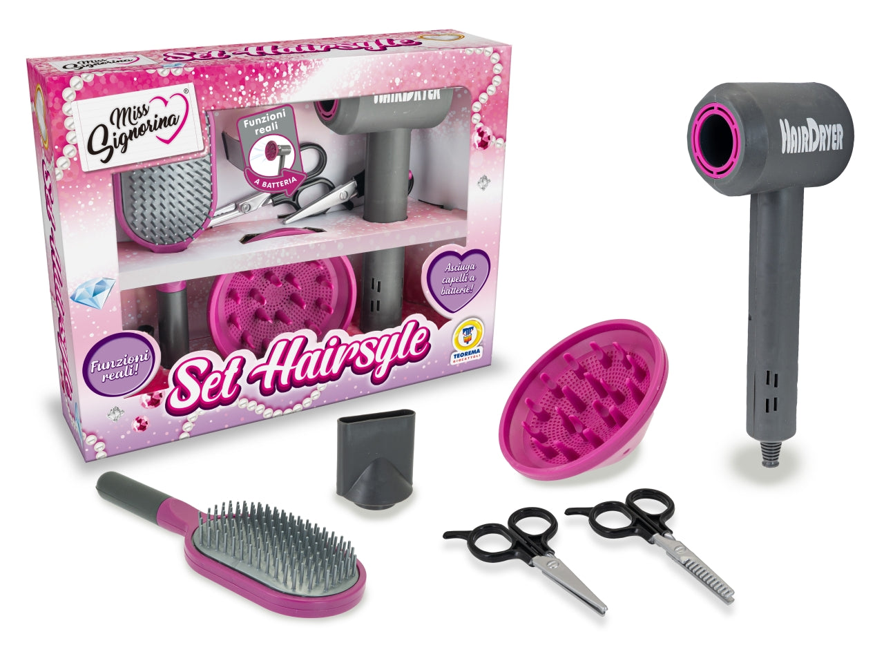 Miss signorina set hairstyle funzioni reali