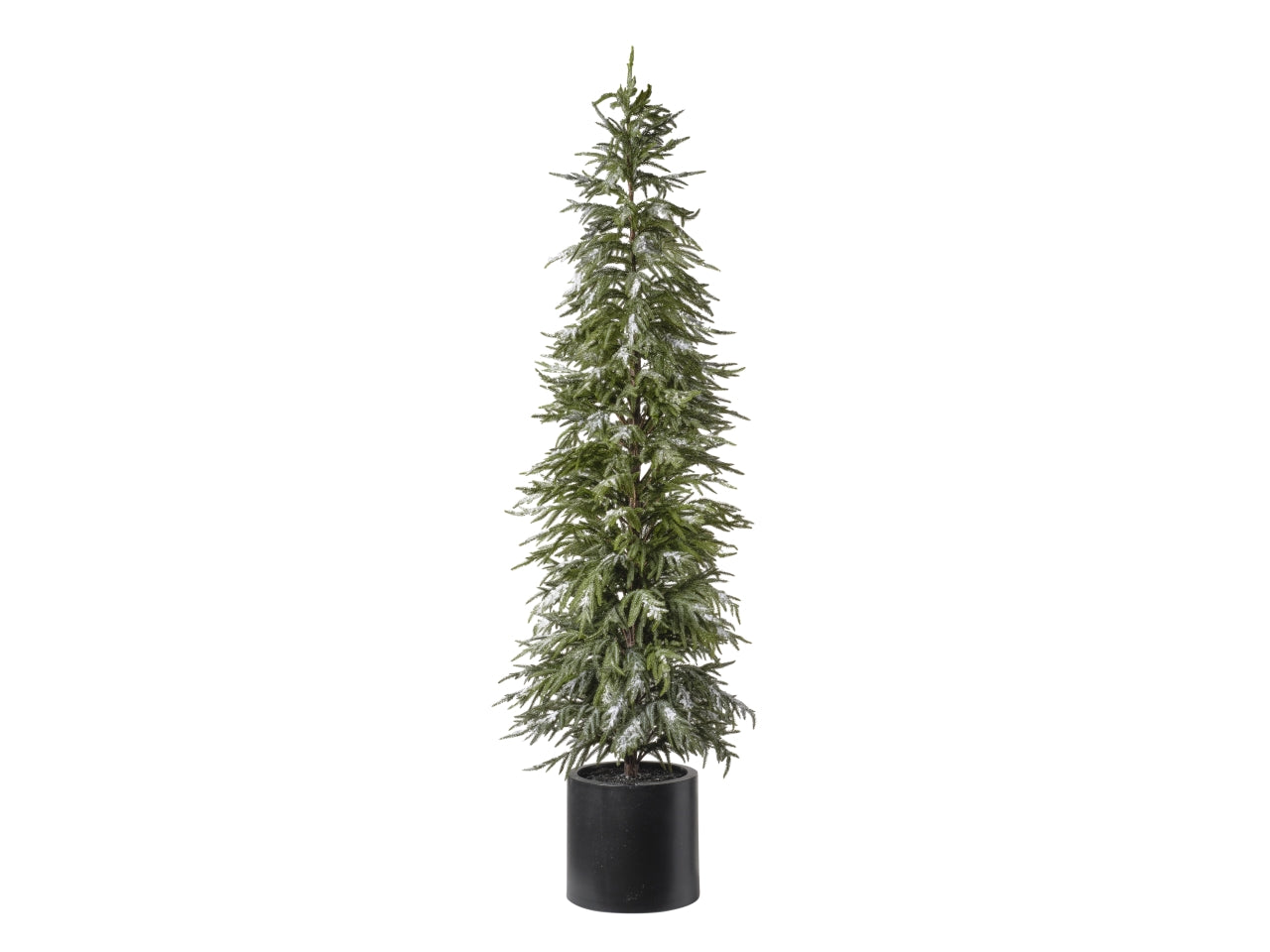 Albero pino con neve h.213cm 889 snowed