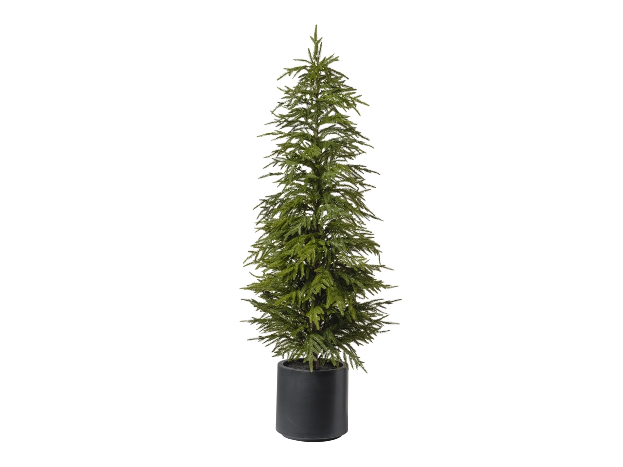 Albero pino con vaso h.127cm 093 verde
