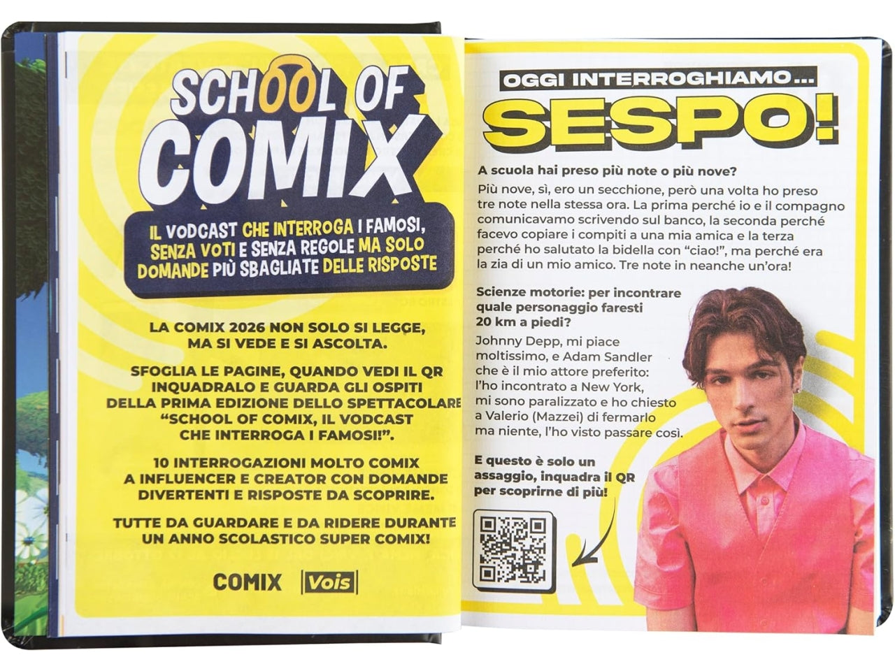 Agenda playcomix datato anno 2025-2026 16 mesi medium