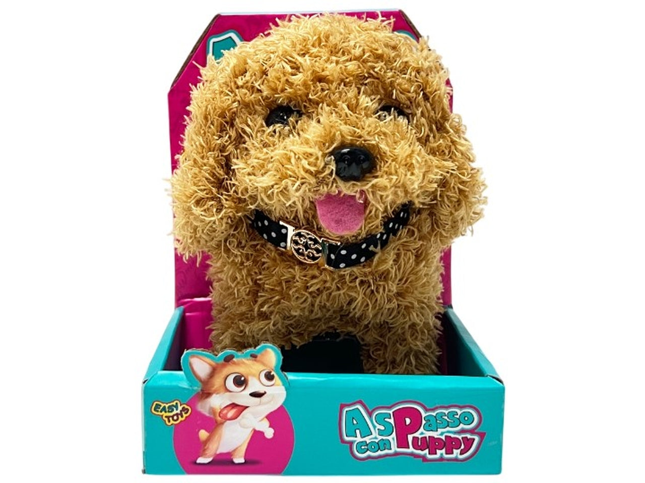 Gioco cagnolino batteria a passo con puppy
