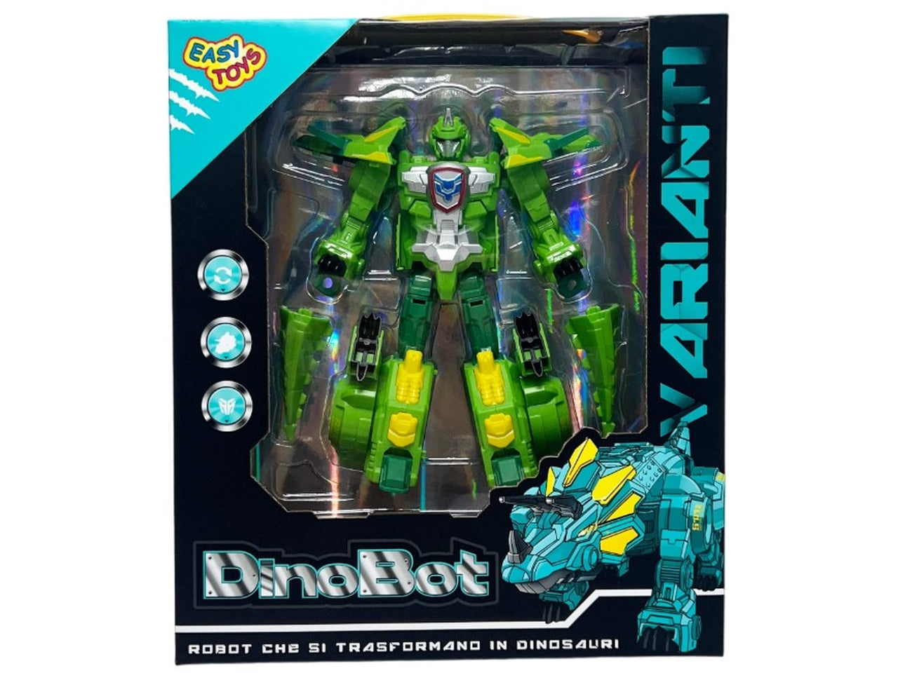 Robot dinobot trasformabile in dinosauro assortiti