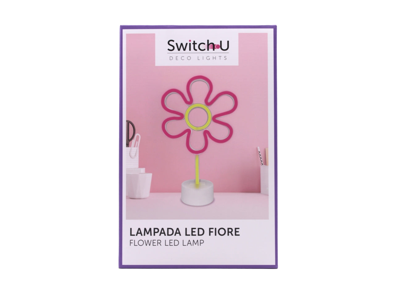 Luce fiore neon